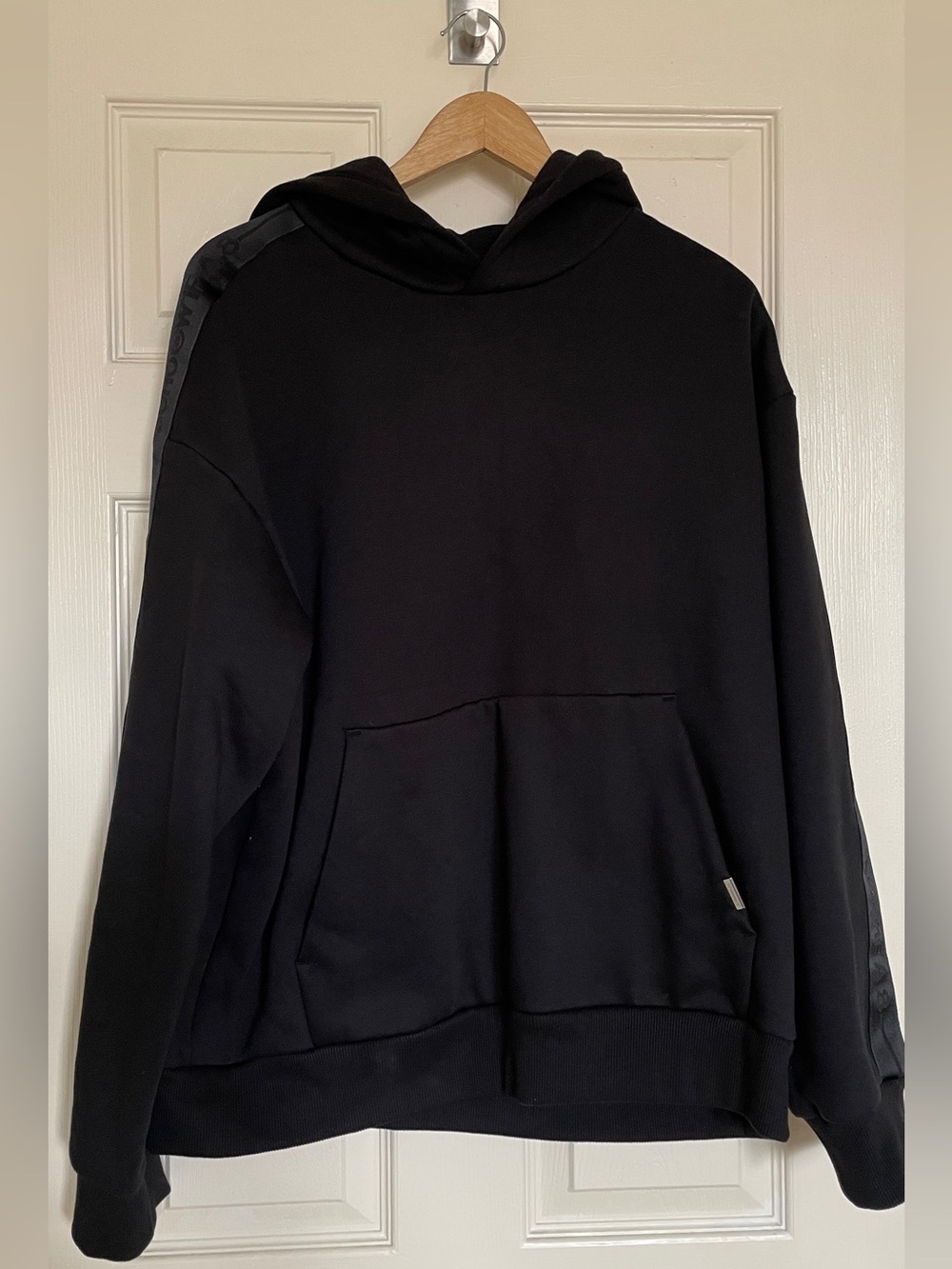 H&M Black Loose-Fit Hoodie